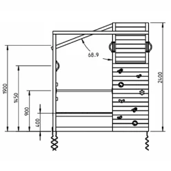 Parque Infantil Crossfit XL