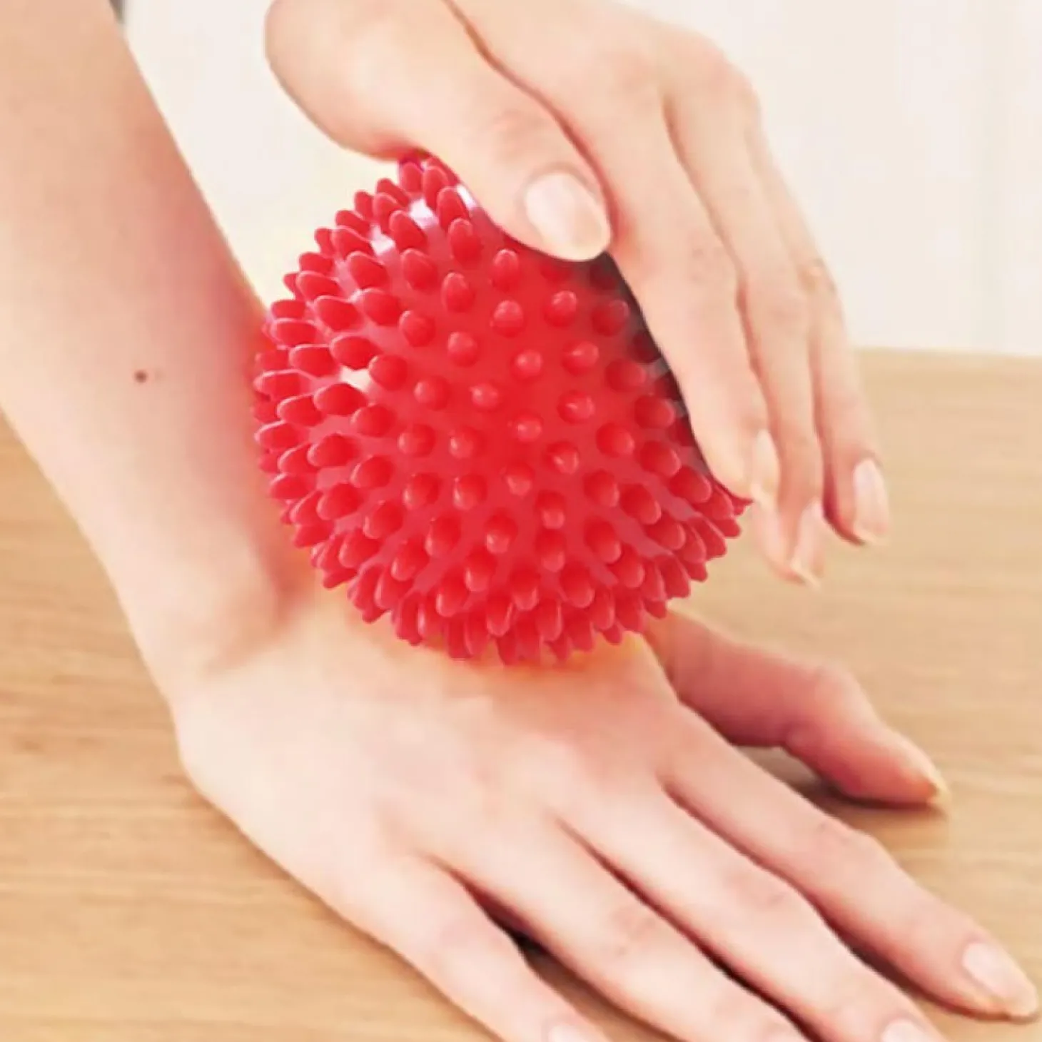 Pelota Reflexología 9cm Roja