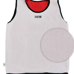 Peto Entrenamiento Reversible Zastor Ressy Rojo/Blanco