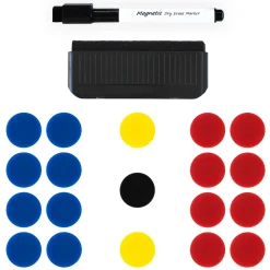 Pizarra Táctica Magnética Zastor TEAM Fútbol 60x90cm