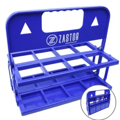 Portabotellas Plegable Zastor MOE-8 Botellas Azul