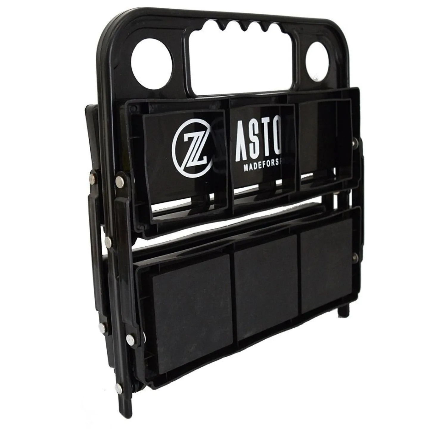 Portabotellas Plegable Zastor MOE-6 Botellas Negro