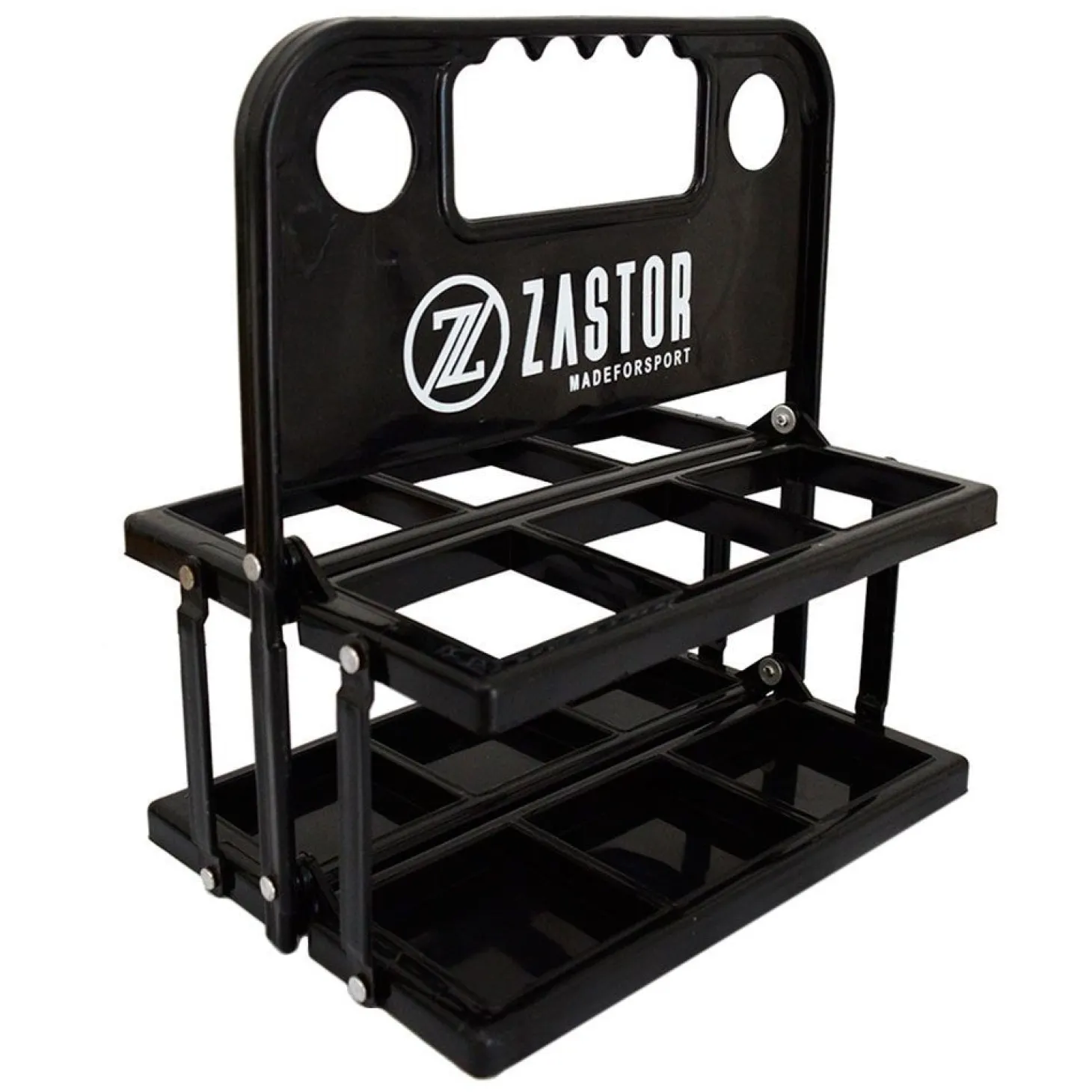 Portabotellas Plegable Zastor MOE-6 Botellas Negro