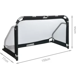 Portería Plegable Aluminio Zastor Alfe 155x95cm