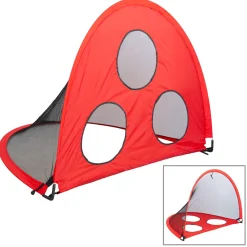 Portería Plegable Zastor Bool Rojo/Negro