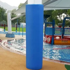 Protector Columna Redonda Deluxe Azul -cm lineales-