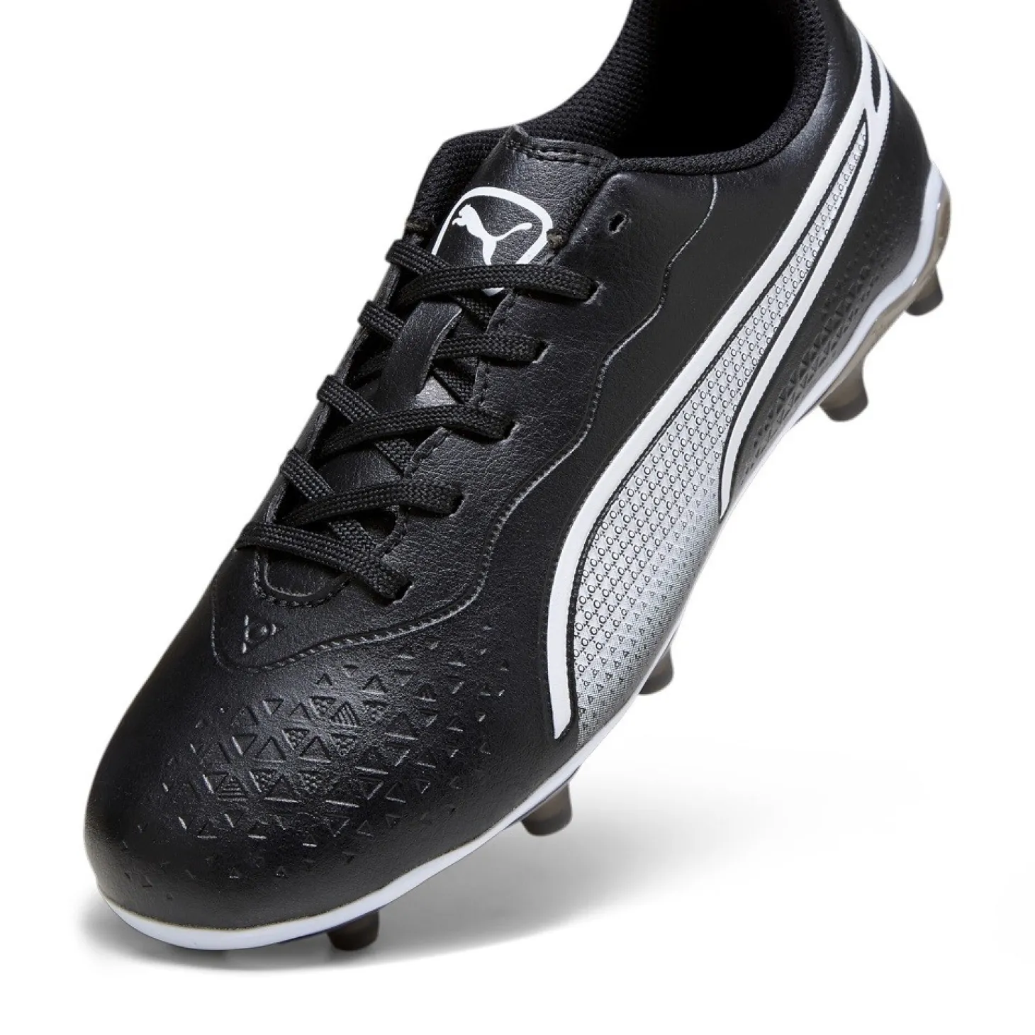 Puma King Match FG/AG Jr Negra