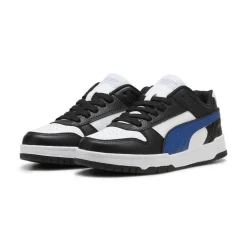 Puma RBD Game Low Jr Blanca/Negra/Azul