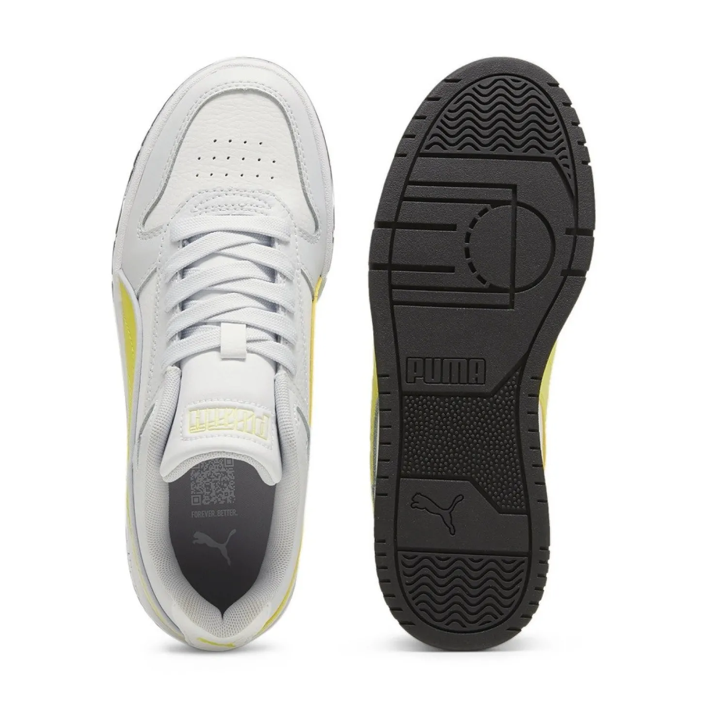 Puma RBD Game Low Jr Blanca/Amarilla