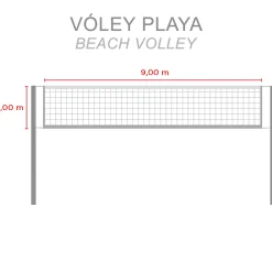 Red Vóley Playa Basic