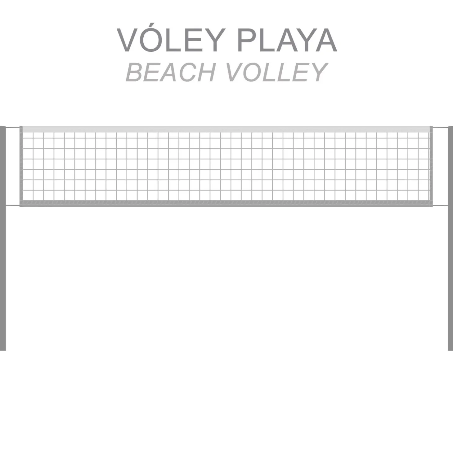 Red Vóley Playa Expert - Cuerda