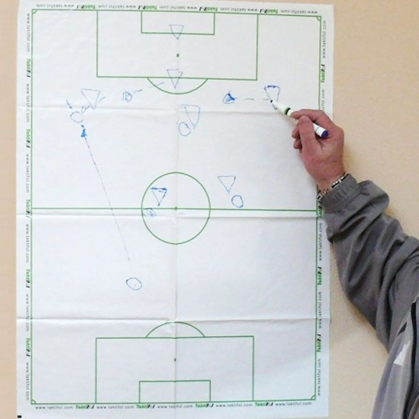 Rollo 25 Láminas Taktifol Fútbol