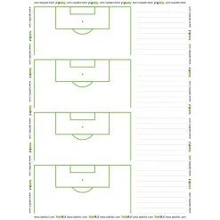 Rollo 25 Láminas Taktifol Área Penalty