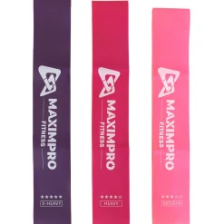 Set 3 Bandas Resistencia Circular Maximpro Lopy 60x5cm