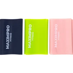 Set 3 Bandas Resistencia Maximpro Teki 120x15cm