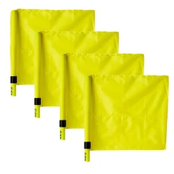 Set 4 Banderas Repuesto Banderín Amarillo