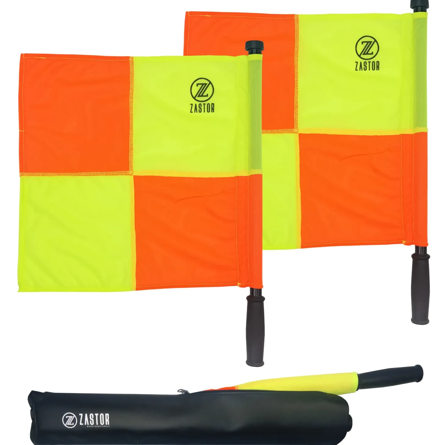Set 2 Banderines Linier Giratorios Zastor PRO-XC con Funda