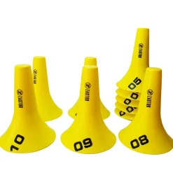Set 10 Conos 23cm Numerados Zastor Flut-10N