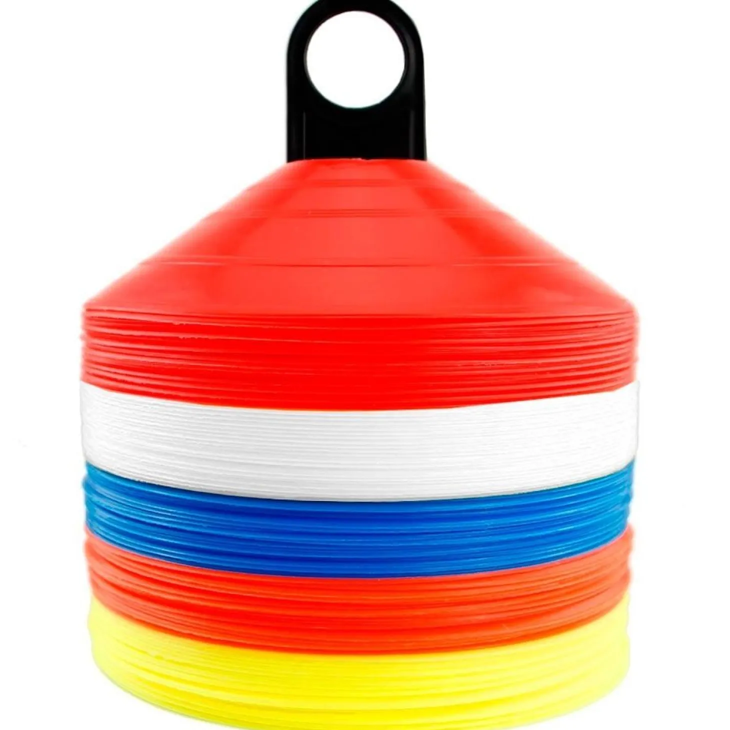 Set 60 Conos Entrenamiento Zastor AG-605 5 Colores