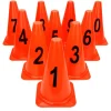 Set 10 Conos Numerados Zastor Coti
