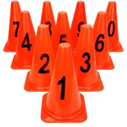 Set 10 Conos Numerados Zastor Coti