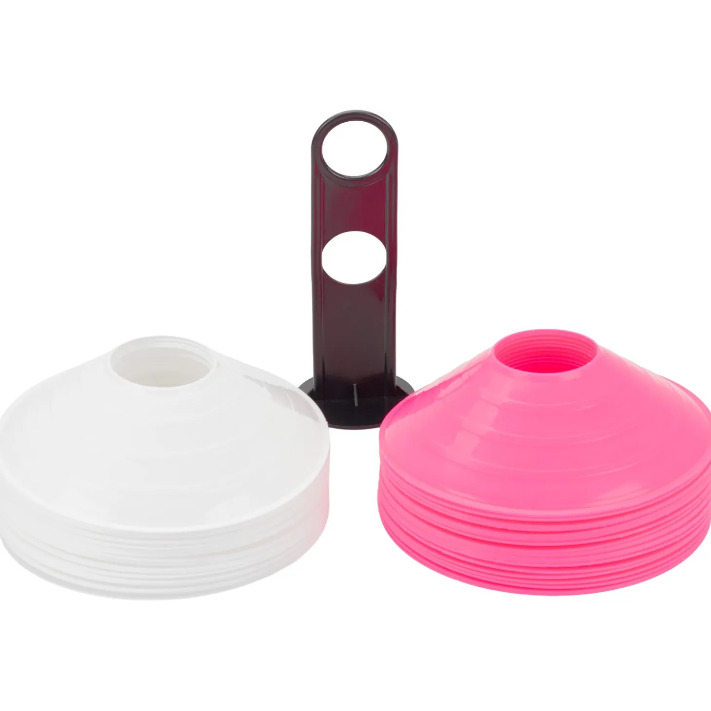Set 40 Conos Zastor AG-404 Fucsia/Blanco
