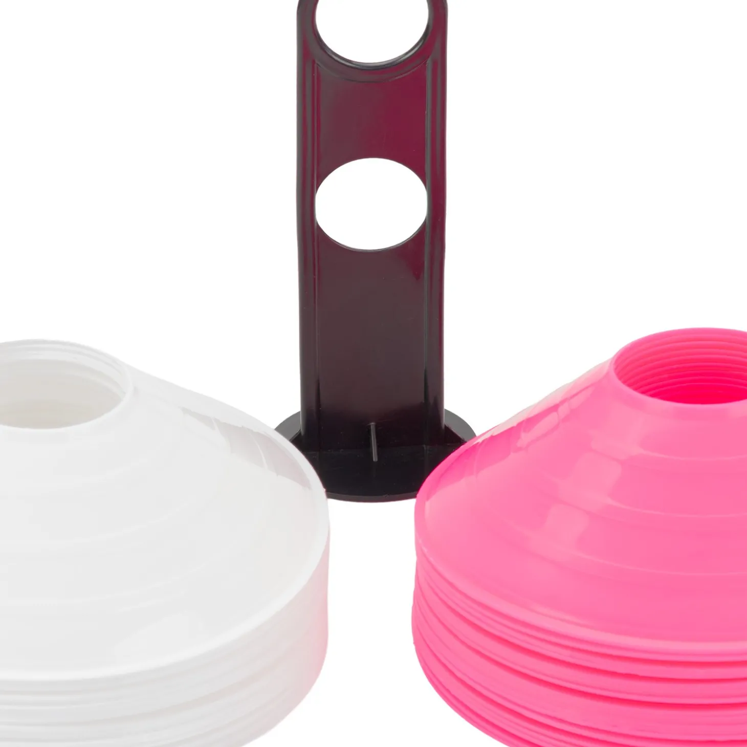 Set 40 Conos Zastor AG-404 Fucsia/Blanco