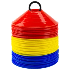 Set 60 Conos Zastor AG-605 Rojo/Azul/Amarillo