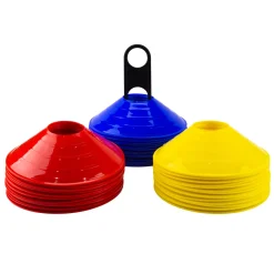 Set 60 Conos Zastor AG-605 Rojo/Azul/Amarillo