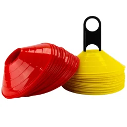 Set 40 Conos Zastor AG-404 Rojo/Amarillo