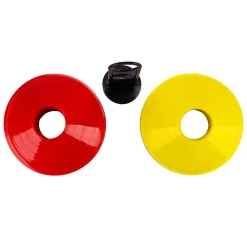 Set 40 Conos Zastor AG-404 Rojo/Amarillo