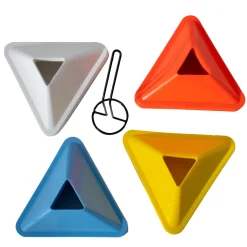 Set 40 Miniconos Zastor Trimar 4 Colores