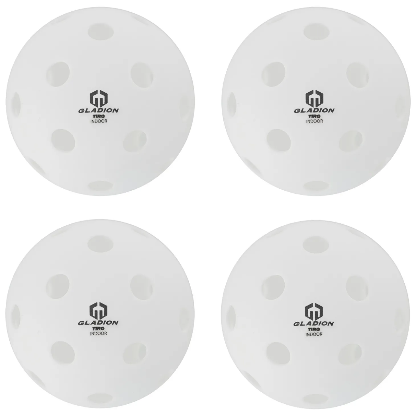 Set 4 Pelotas Pickleball Gladion Tirq Indoor