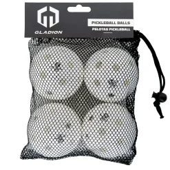 Set 4 Pelotas Pickleball Gladion Tirq Indoor