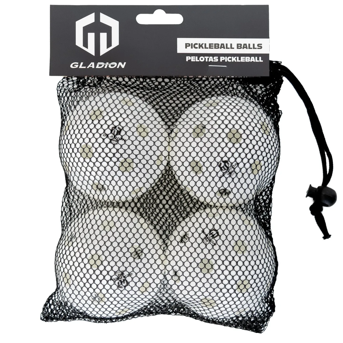 Set 4 Pelotas Pickleball Gladion Tirq Indoor