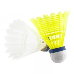 Set 6 Volantes Bádminton Softee 0.5 Blanco