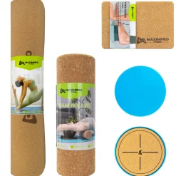 Set Entrenamiento Yoga Corcho Maximpro Corcal