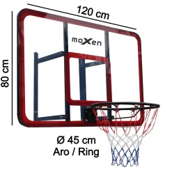 Set Tablero Baloncesto Moxen Hook