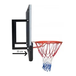 Set Tablero Baloncesto Moxen Jumper 136X80cm