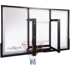 Set Tablero Baloncesto Moxen Jumper Glass 136x80cm