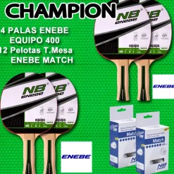 Set Tenis Mesa Enebe Champion