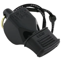 Silbato FOX 40 Classic CMG Negro con Cordón