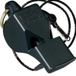 Silbato FOX 40 Classic Negro con Cordón