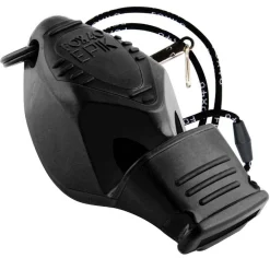 Silbato Fox 40 Epik CMG Negro con Cordón