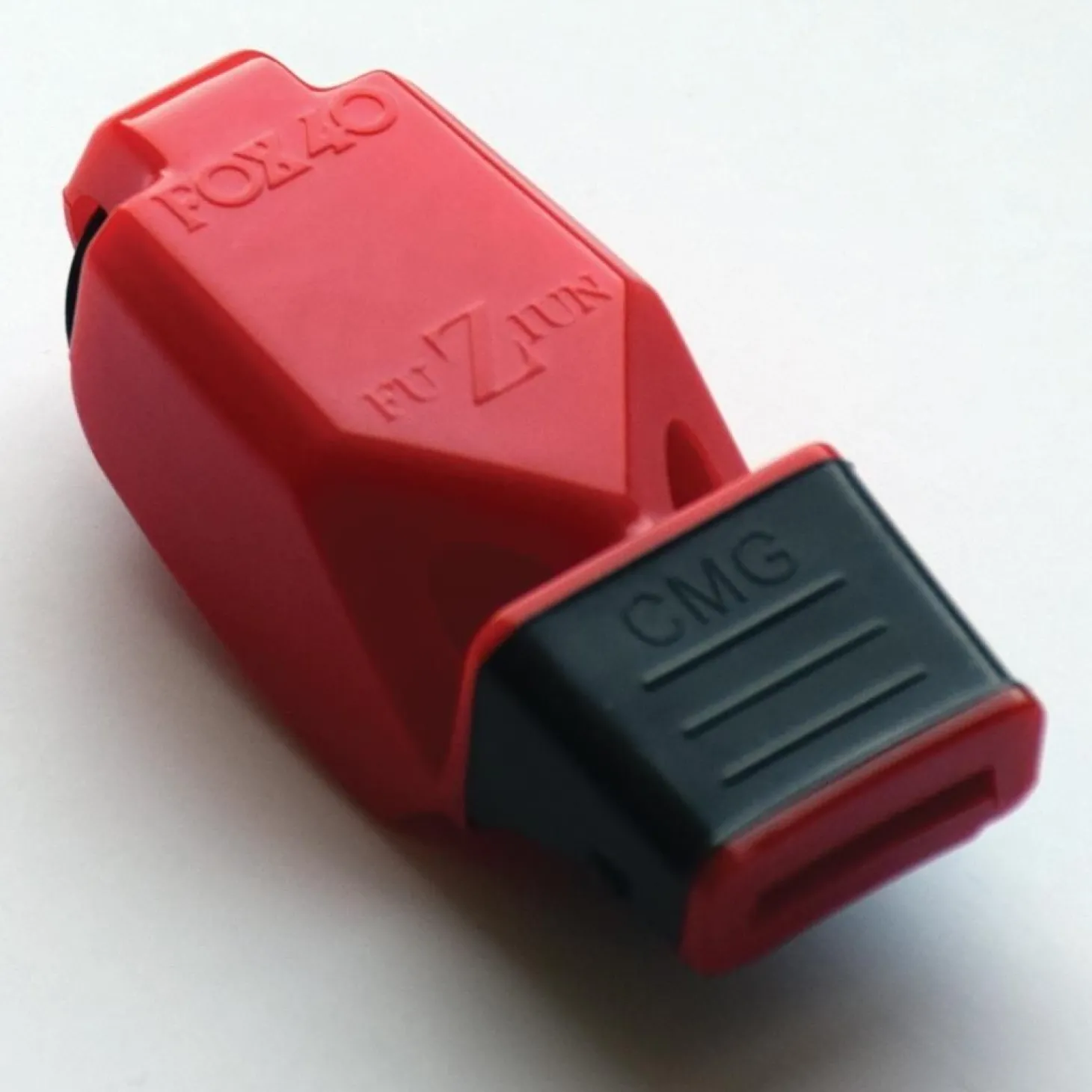 Silbato Fox 40 Fuziun CMG Rojo