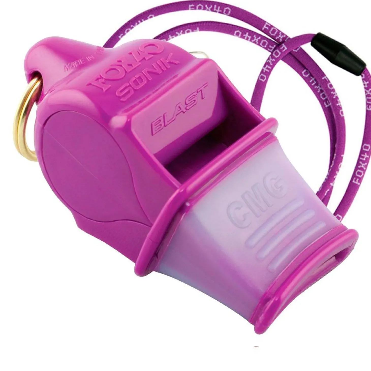 Silbato Fox 40 Sonik Blast CMG Lila