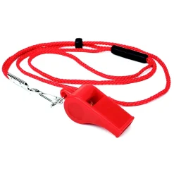 Silbato Naysir N-1B Rojo con Cordón