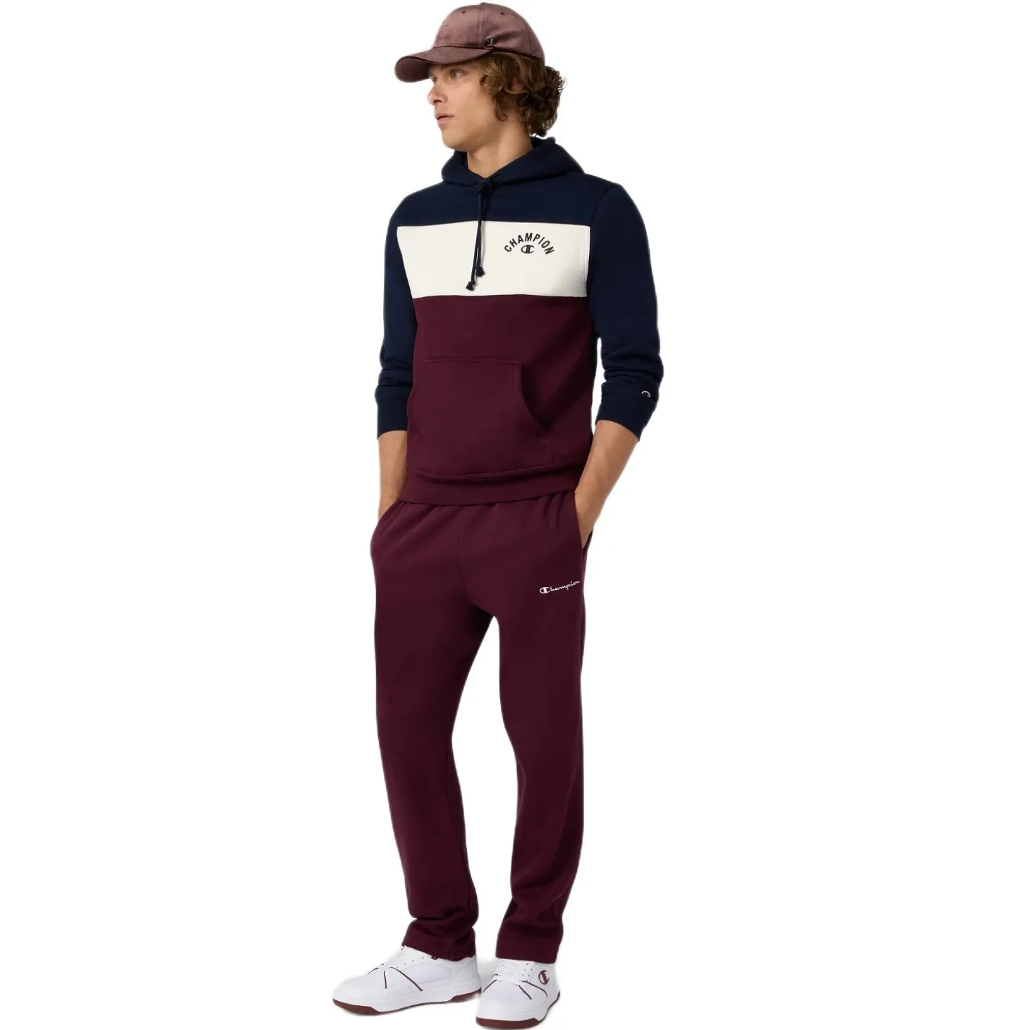 Sudadera Champion Hooded Sweatsh Azul Marino