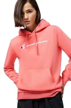 Sudadera Champion Hooded Ent Coral