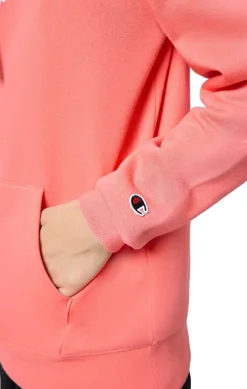 Sudadera Champion Hooded Ent Coral